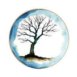 j'aimerais a present un modele d'aquarelle en cercle dans lequel il y a au milieu un arbre decharné ; le bord du cercle est fortement pimenté et s'éclaicit un peu peu en s'approchant de l'arbre. Couleur bleu noir. Continuer de générer Continuer de générer Connectez-vous pour obtenir plus de générations. Prompt j'aimerais a present un modele d'aquarelle en cercle dans lequel il y a au milieu un arbre decharné ; le bord du cercle est fortement pimenté et s'éclaicit un peu peu en s'approchant de l'arbre. Couleur bleu noir.