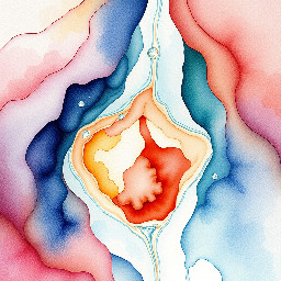 the fem couloir, fleshpot of the pubis, oscitated and humect with viscous water